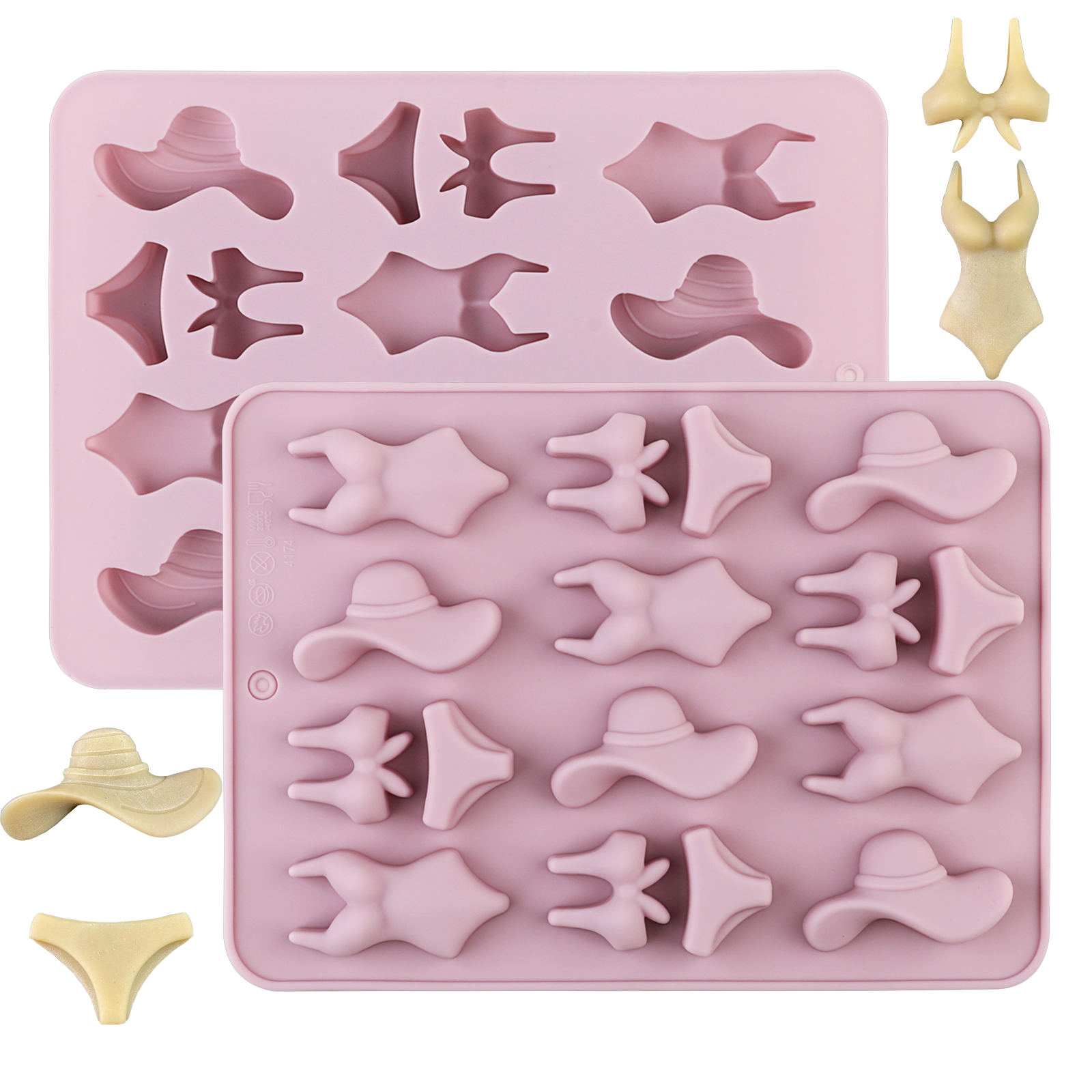 Soap Making Kit - A Summer-Themed Beach Bikini Mold, Swimsuit