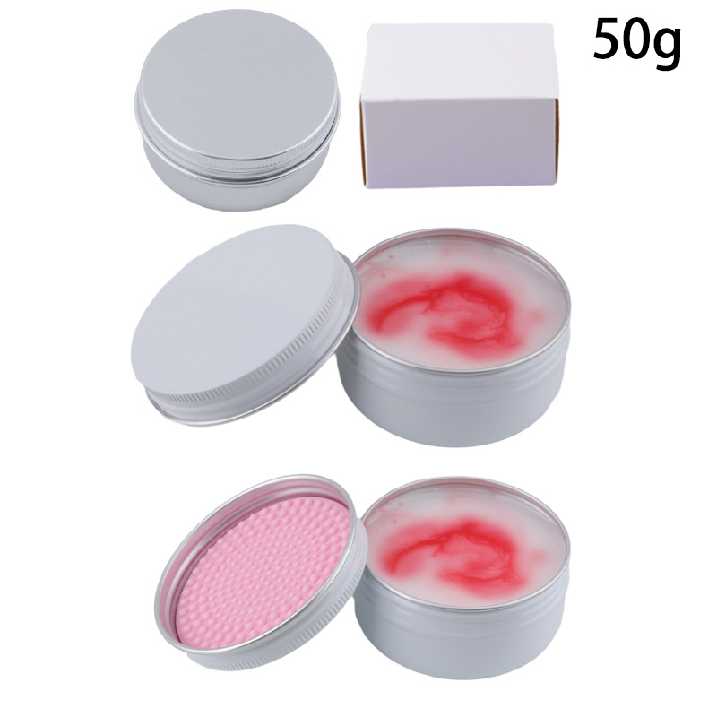 Soap Making Guide - 50g Honey Peach Silicone Makeup Brush