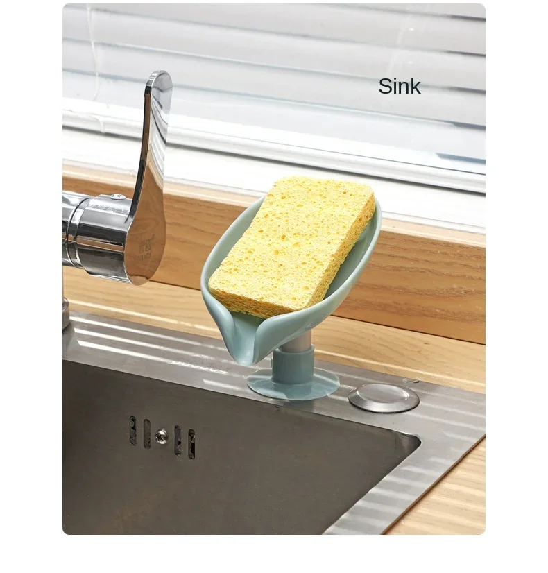 Drain Soap Holder Leaf Shape S - مراجعة Soap Making Box وسعره