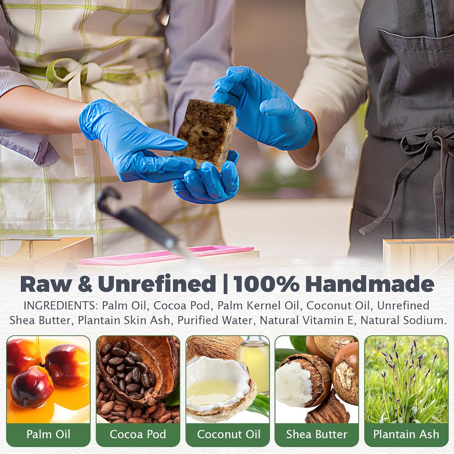 Raw African Black Soap for Oil - مراجعة Coconut Oil Refined وسعره