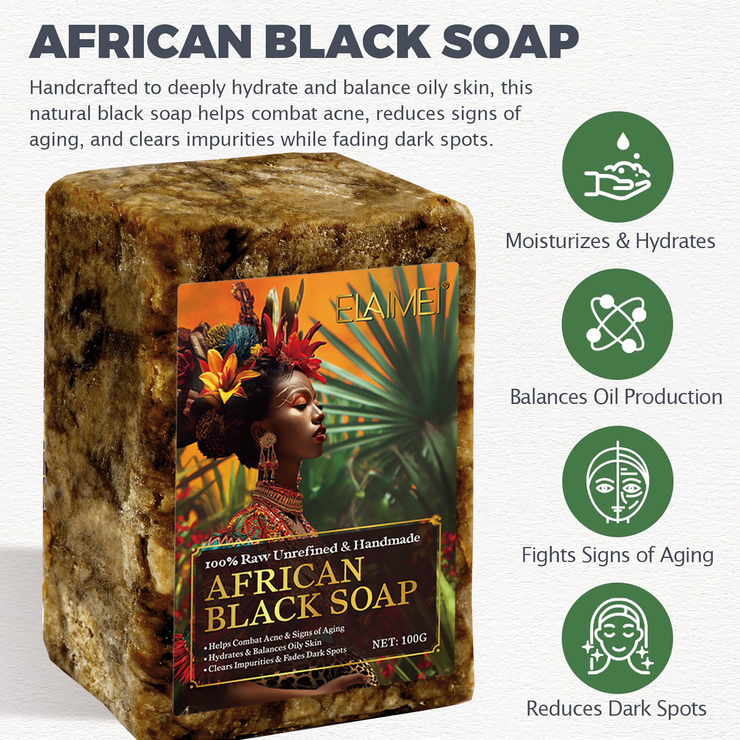 Raw African Black Soap for Oil - مراجعة Coconut Oil Refined وسعره