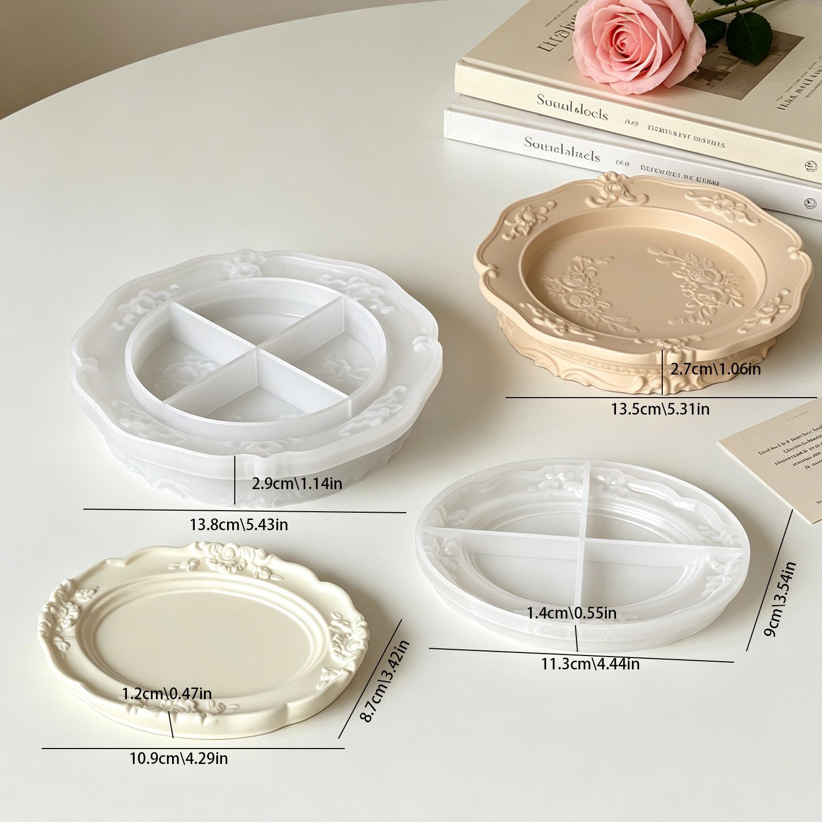 Elegant Vintage Baroque Lace S - مراجعة Soap Making Kit وسعره