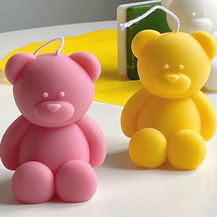 3D Cute Cartoon Bear Silicone  - مراجعة Soap Making Diy Kit وسعره