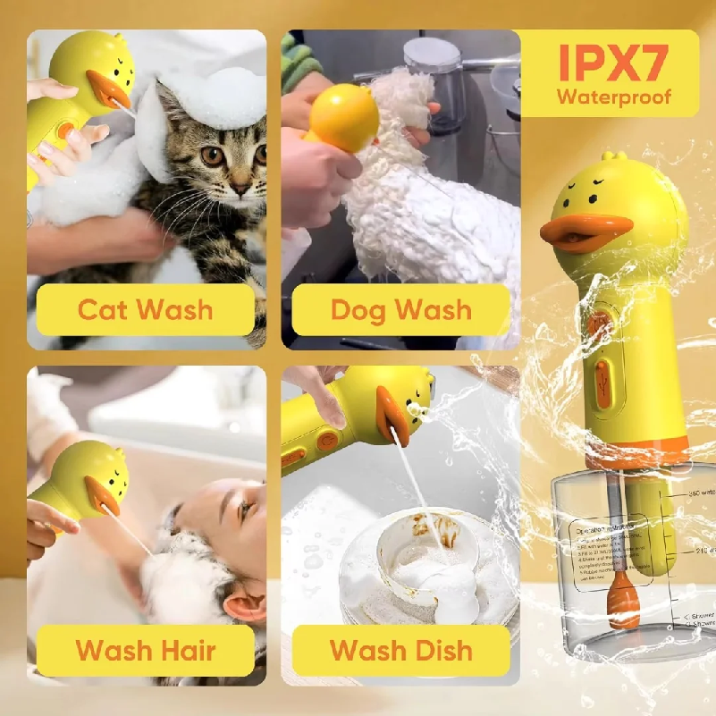 Cute Duck Pet Cleaning Bathing - مراجعة Soap Making Unit وسعره