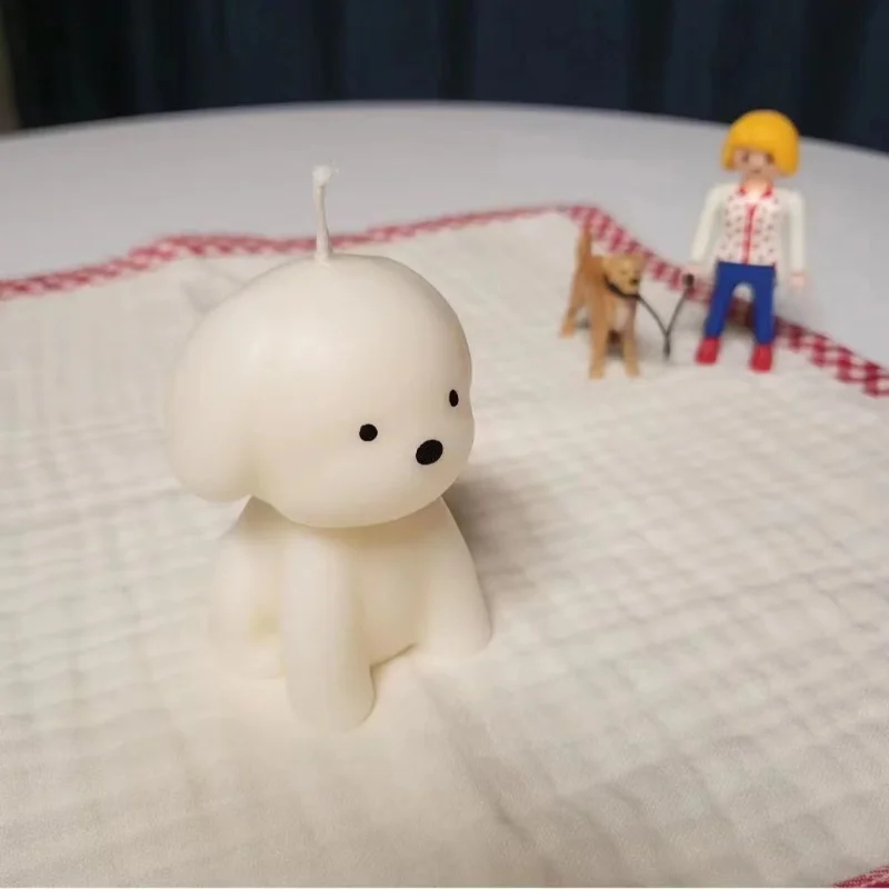 3D Puppy Scented Candle Silico - مراجعة Soap Making Diy Kit وسعره