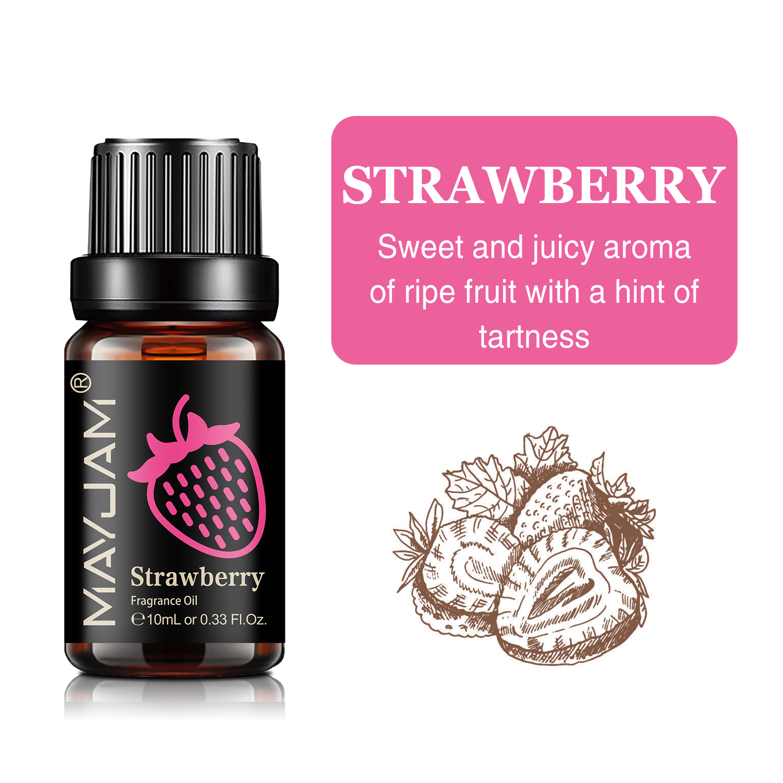 10ML Strawberry Fruit Fragranc - مراجعة Coconut Oil Refined وسعره