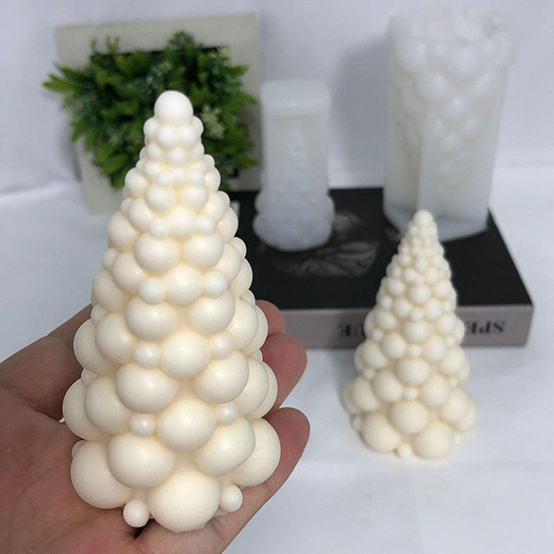 3D Bubble Christmas Tree Silic - مراجعة Soap Making Diy Kit وسعره