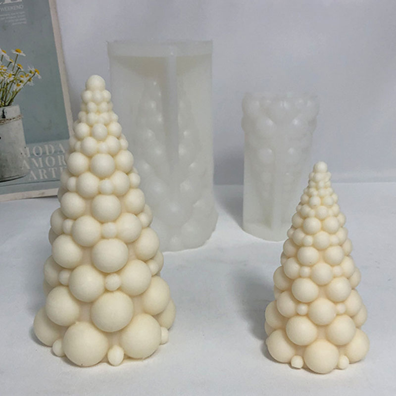 3D Bubble Christmas Tree Silic - مراجعة Soap Making Diy Kit وسعره