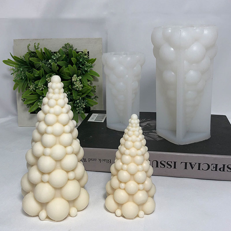 3D Bubble Christmas Tree Silic - مراجعة Soap Making Diy Kit وسعره