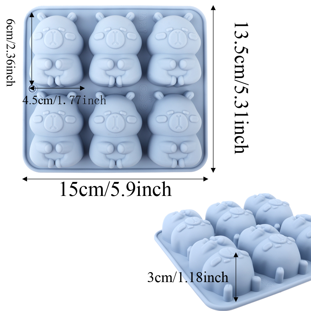 1 Silicone Cake Mold in the Sh - مراجعة Soap Making Guide وسعره