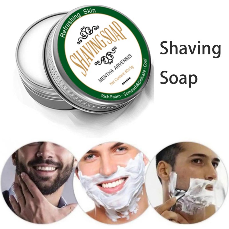 Man Beard Shaving Soap Gentle  - مراجعة Soap Making Unit وسعره