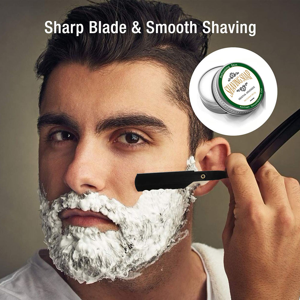 Man Beard Shaving Soap Gentle  - مراجعة Soap Making Unit وسعره