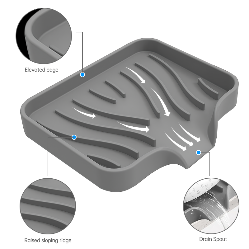 Silicone Drain Soap Box Sponge - مراجعة Soap Making Box وسعره