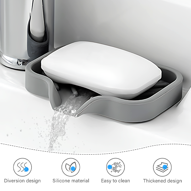 Silicone Drain Soap Box Sponge - مراجعة Soap Making Box وسعره