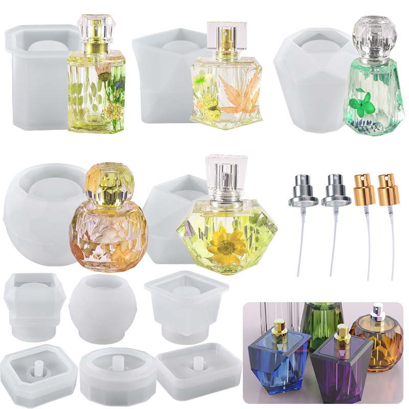 New Silicone Mould Perfume Bot - مراجعة Soap Making Jar وسعره