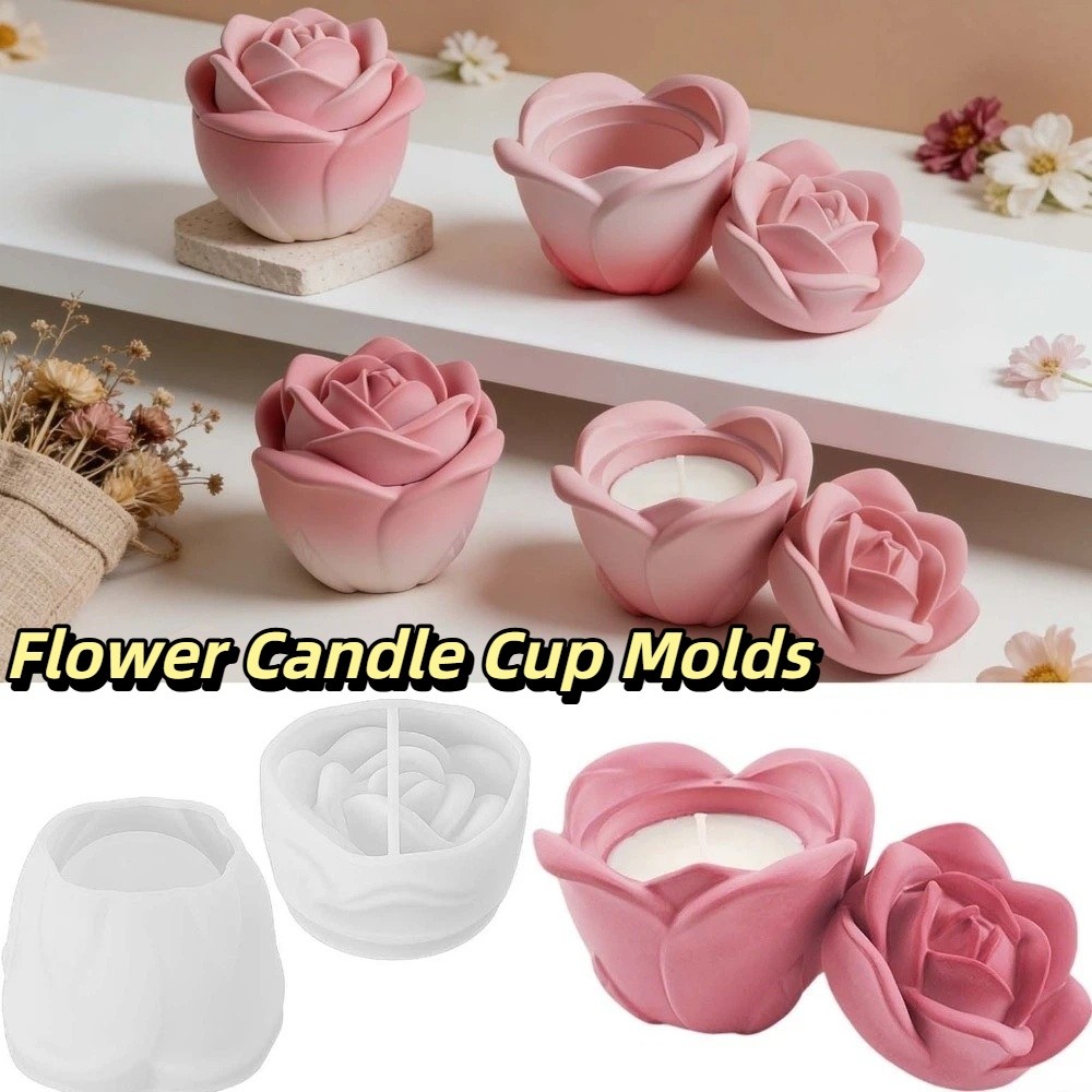 Soap Mold Silicone Rose Flower - مراجعة Soap Making Jar وسعره