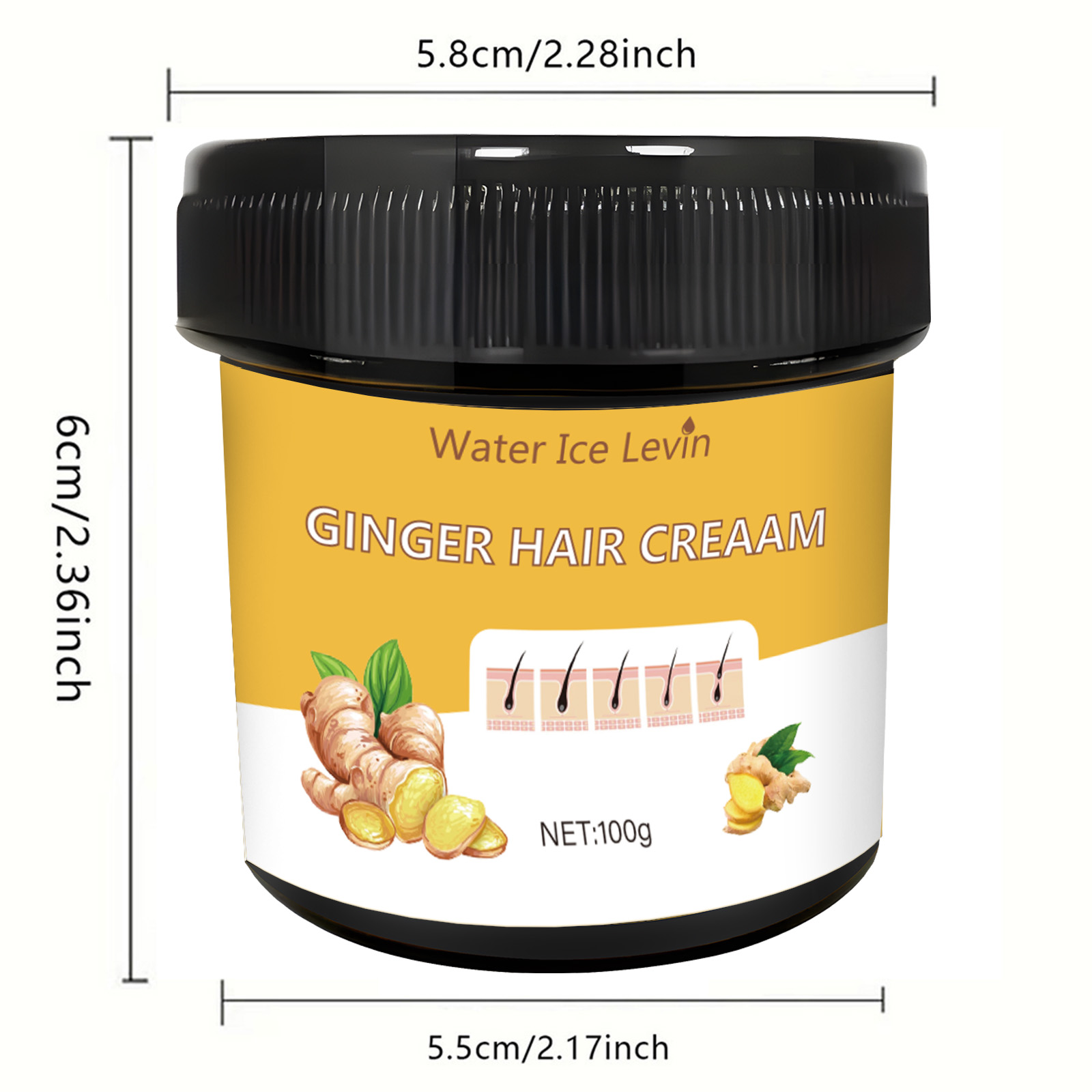 Ginger Scented Hair Cream, Moi - مراجعة Coconut Oil Refined وسعره
