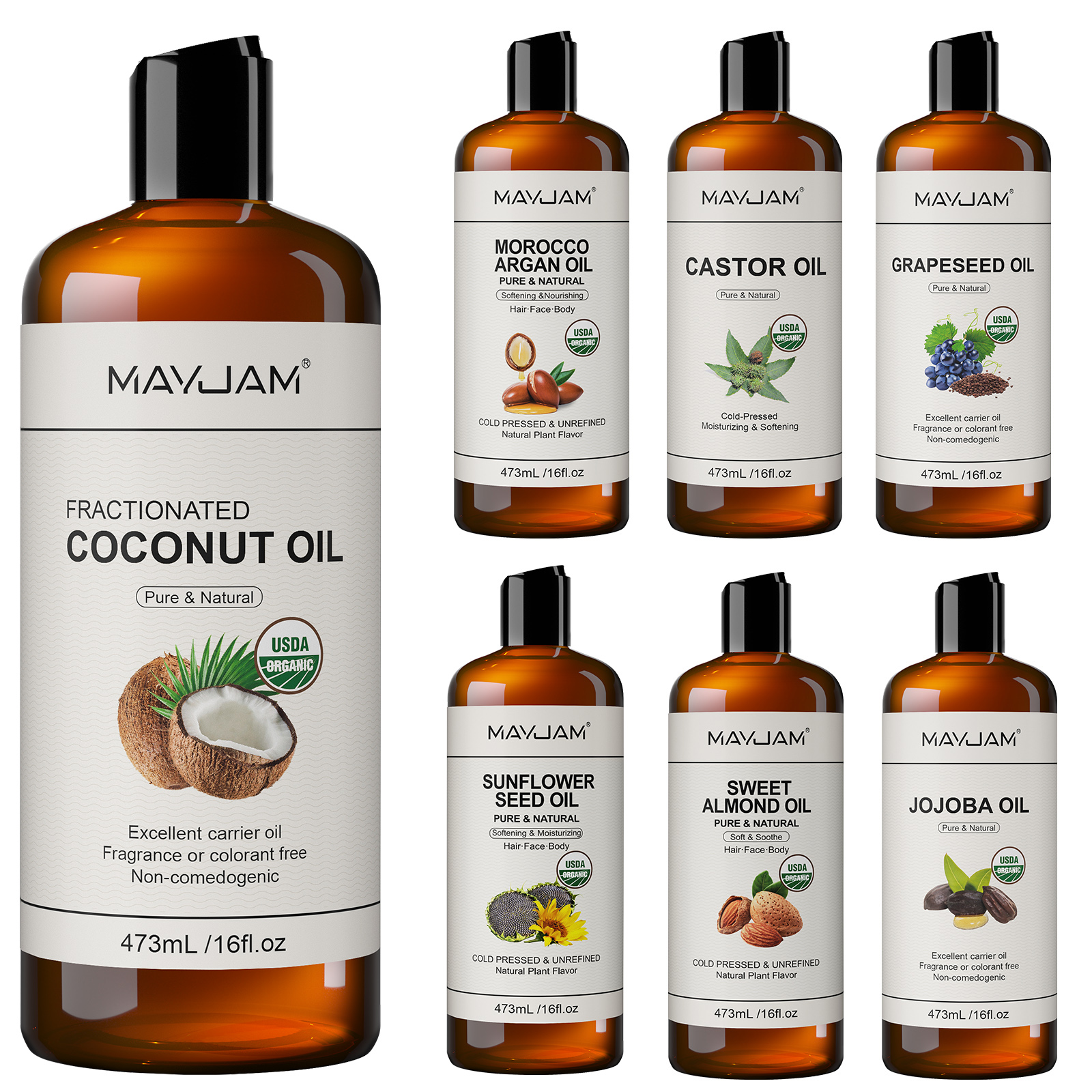 USDA Organic Coconut Oil for S - مراجعة Coconut Oil Refined وسعره