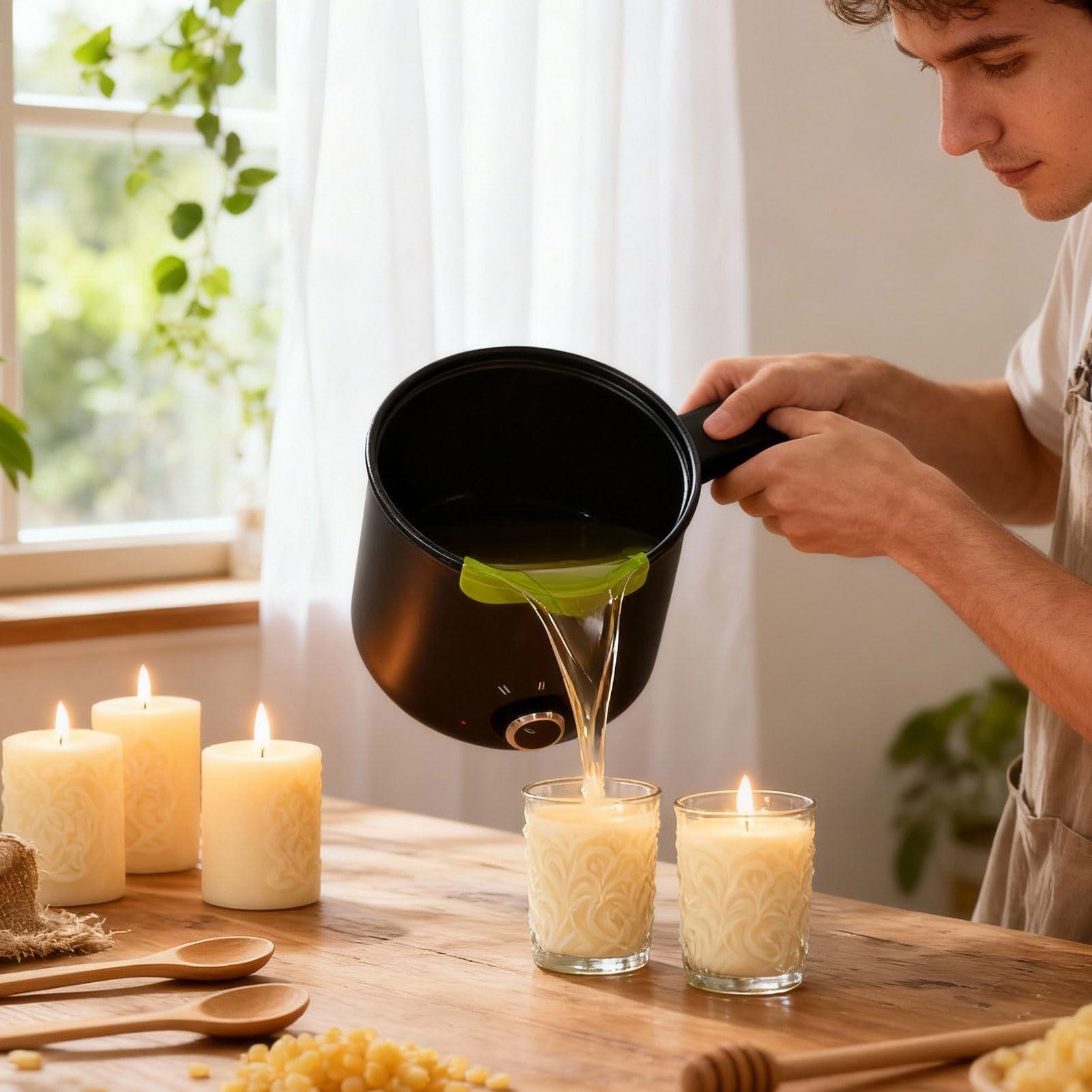 Candle Wax Melting Pot 1.5L La - مراجعة Soap Making Kit وسعره