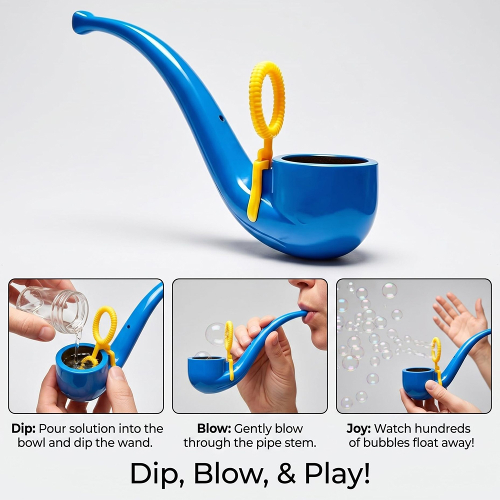 Bubble Pipe Portable Novelty S - مراجعة Soap Making Unit وسعره