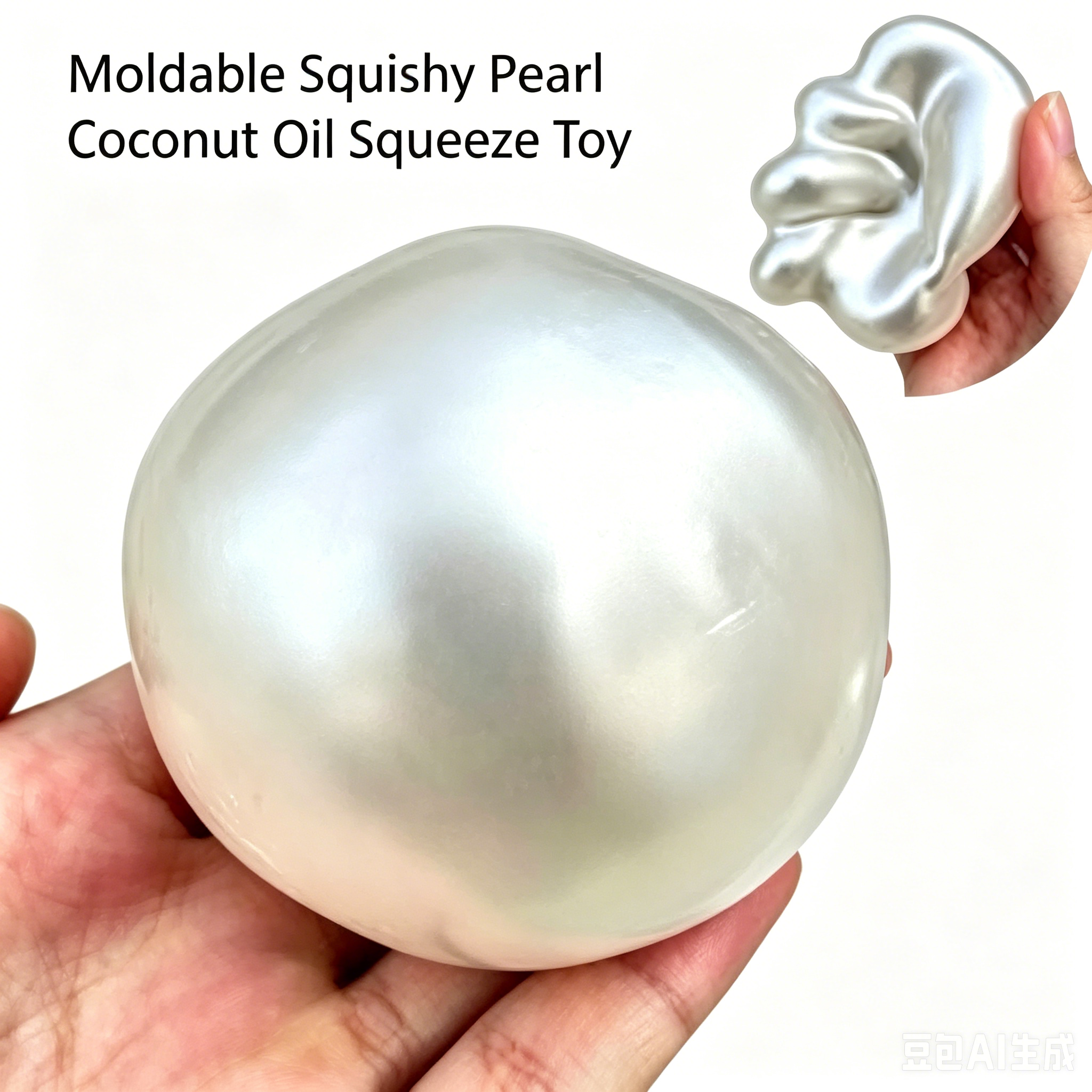 Moldable Squishy Pearl Coconut - مراجعة Coconut Oil Refined وسعره