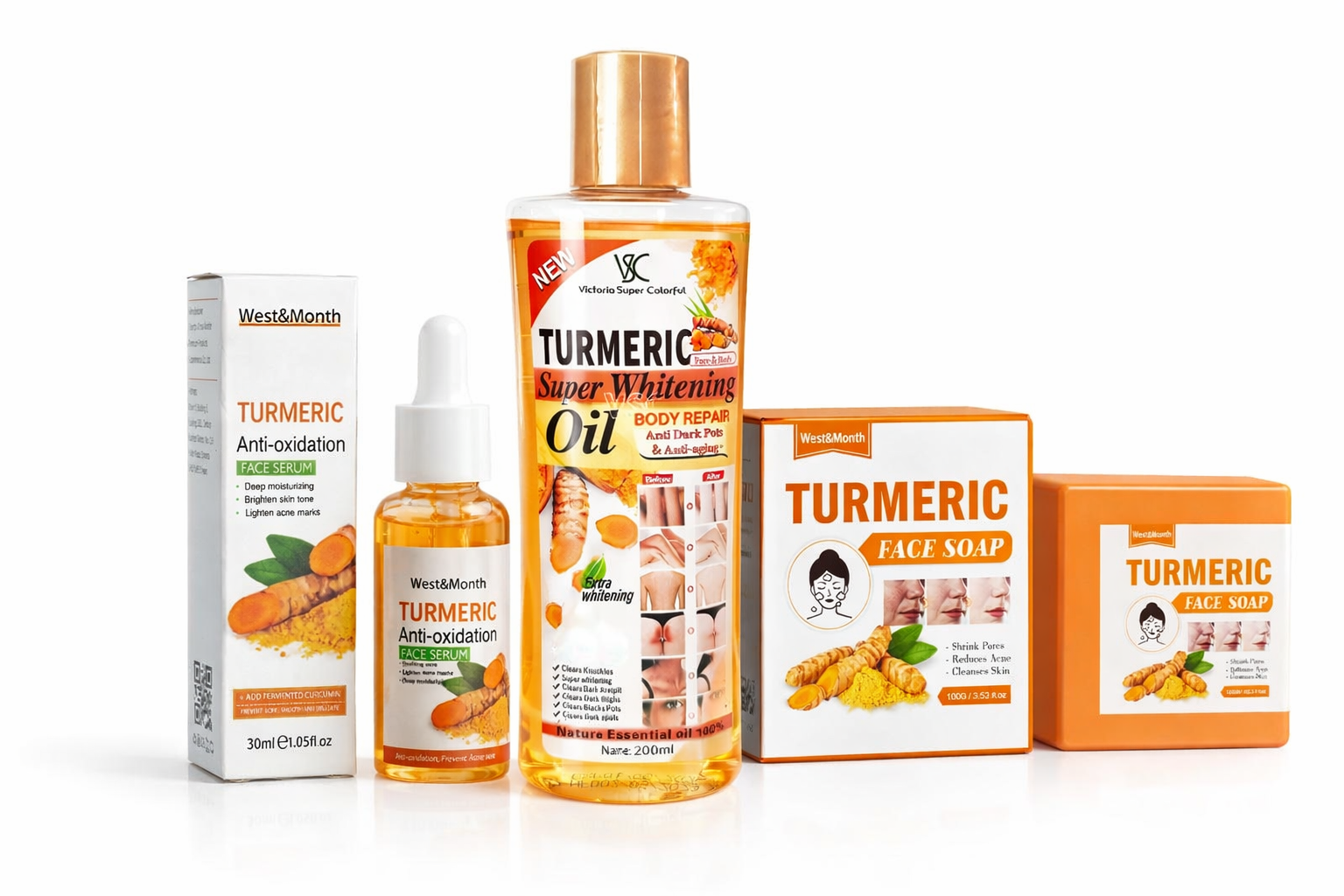 Turmeric Face Whitening Serum  - مراجعة Soap Making Unit وسعره