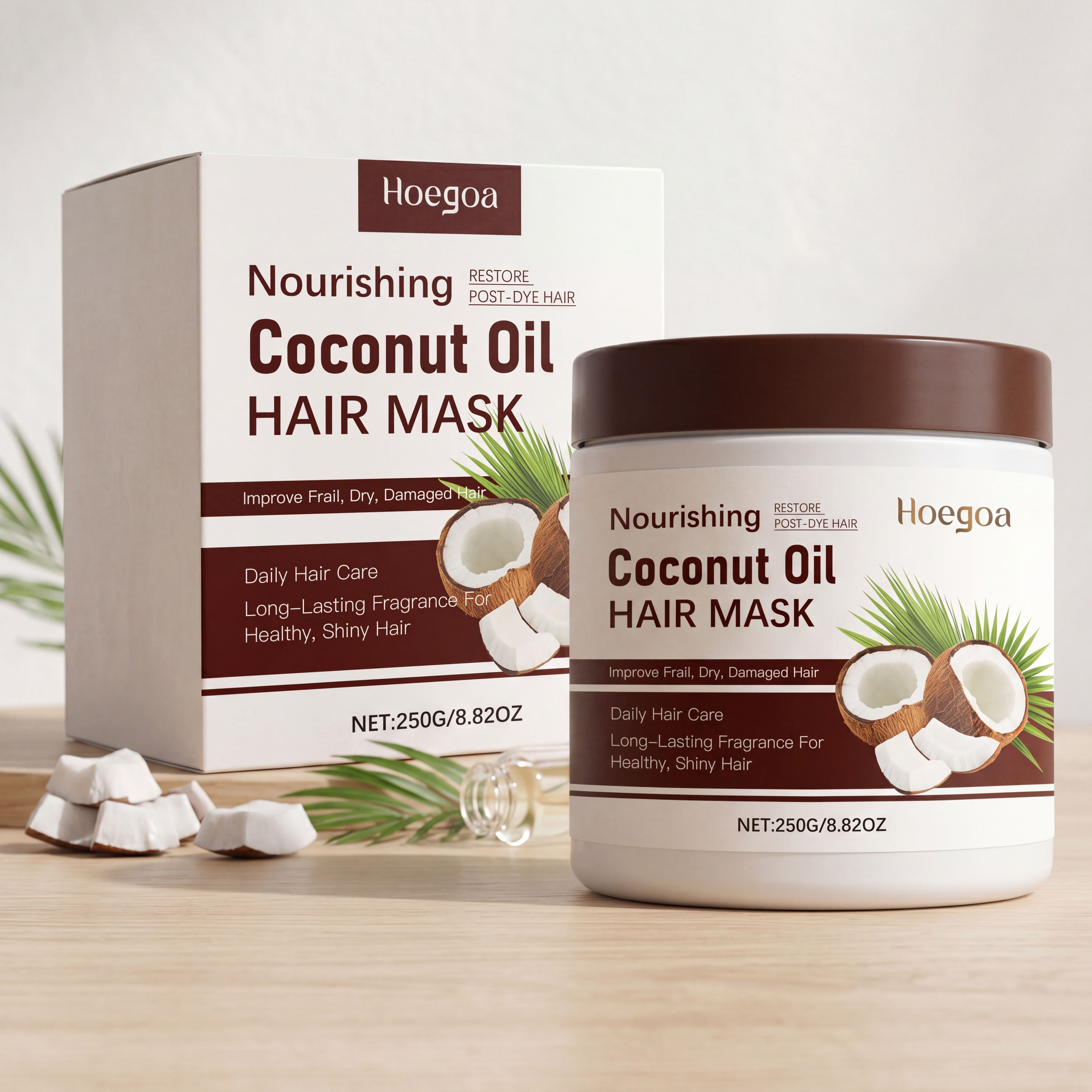 Coconut Oil Hair Mask Deep Moi - مراجعة Coconut Oil Refined وسعره