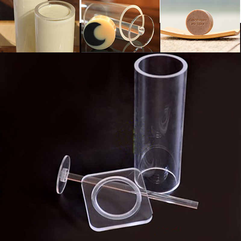 Vertical Circle Arylic Soap Mo - مراجعة Soap Making Diy Kit وسعره