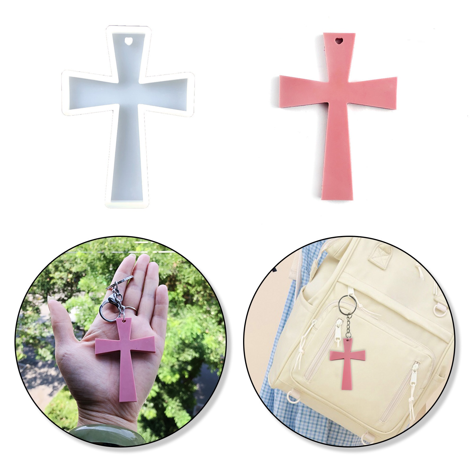 Silicone Mold Blessing Cross D - مراجعة Soap Making Diy Kit وسعره