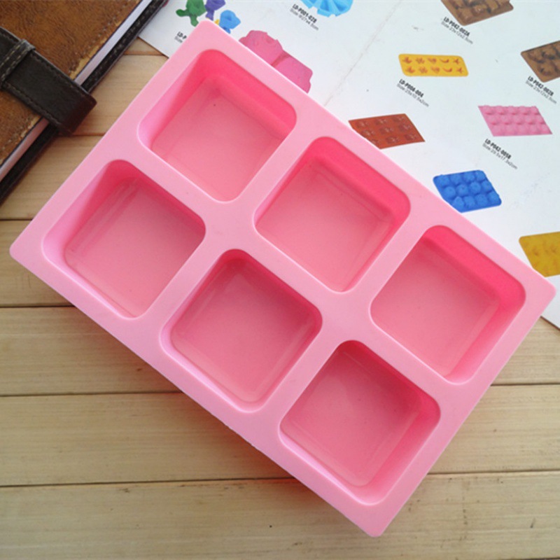 Square Silicone Cake Molds Cer - مراجعة Soap Making Guide وسعره