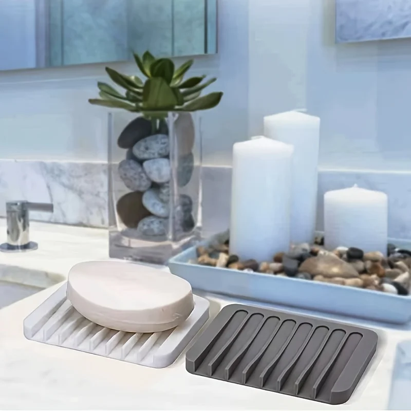 New 1PC Silicone Draining Soap - مراجعة Soap Making Box وسعره