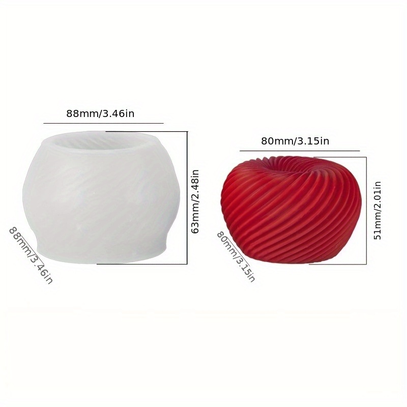 A trendy red apple silicone mo - مراجعة Soap Making Kit وسعره