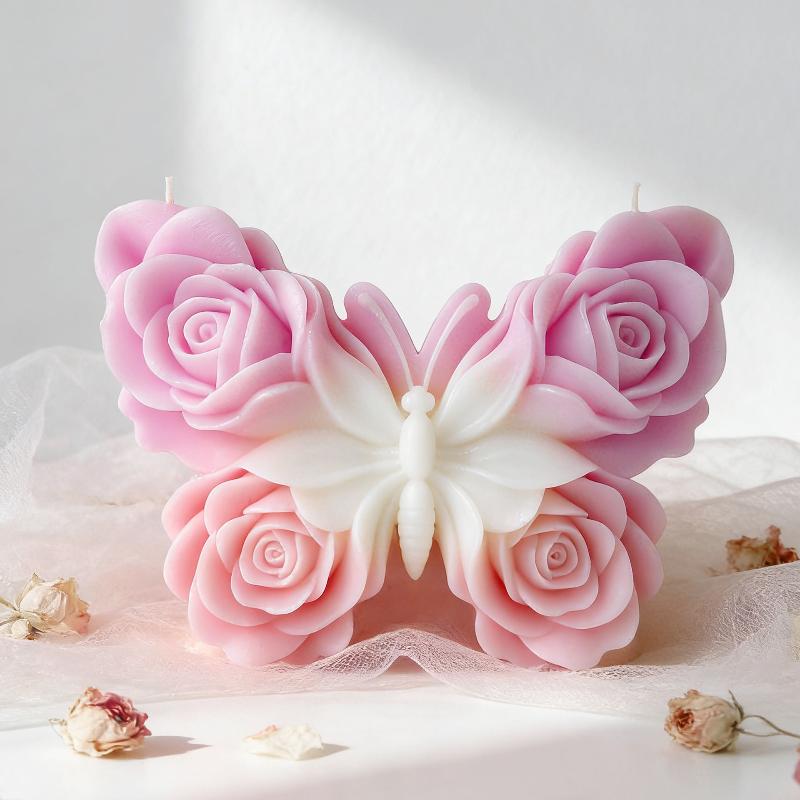 DIY Rose Butterfly Form Silico - مراجعة Soap Making Kit وسعره