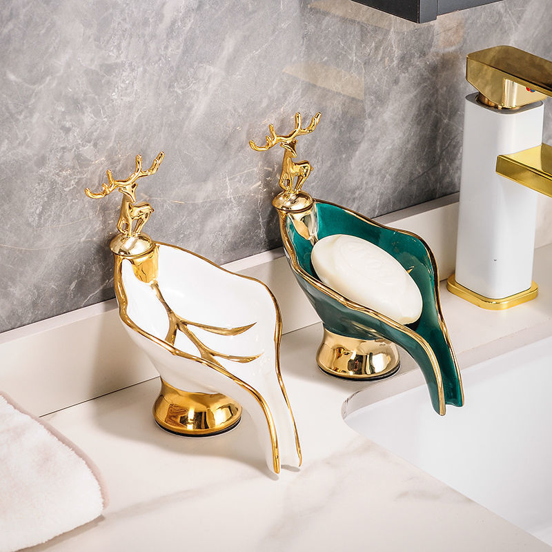 Self-draining Soap Dish Leaf S - مراجعة Soap Making Box وسعره