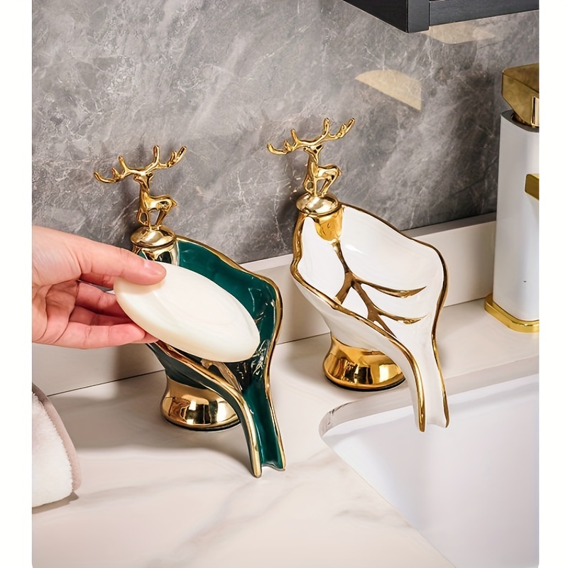 Self-draining Soap Dish Leaf S - مراجعة Soap Making Box وسعره
