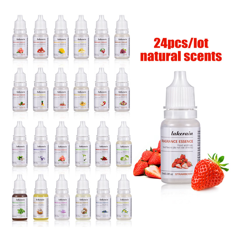 24Pcs Scents Natural Flavoring - مراجعة Soap Making Using Soap Base وسعره