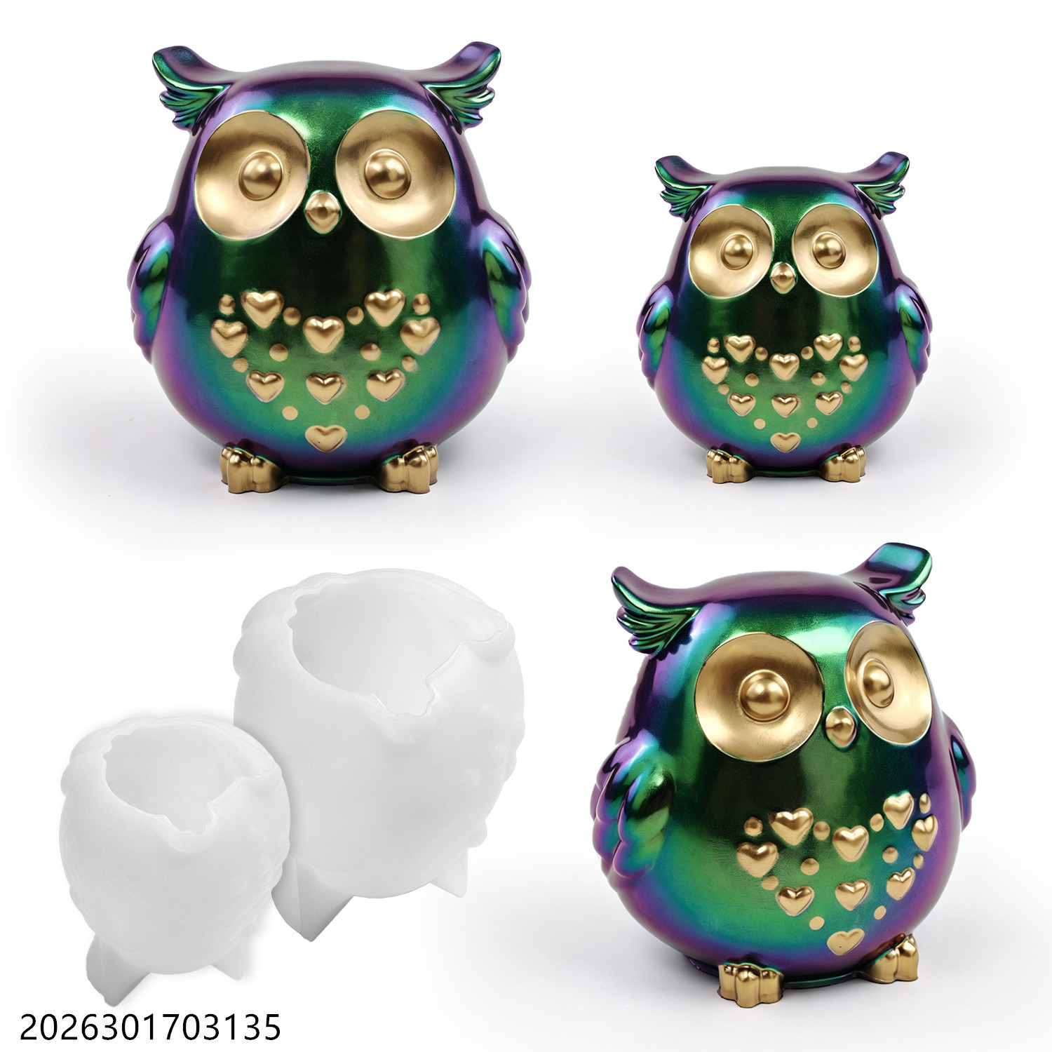 Owl Silicone Mold 3D Bird Shap - مراجعة Soap Making Kit وسعره