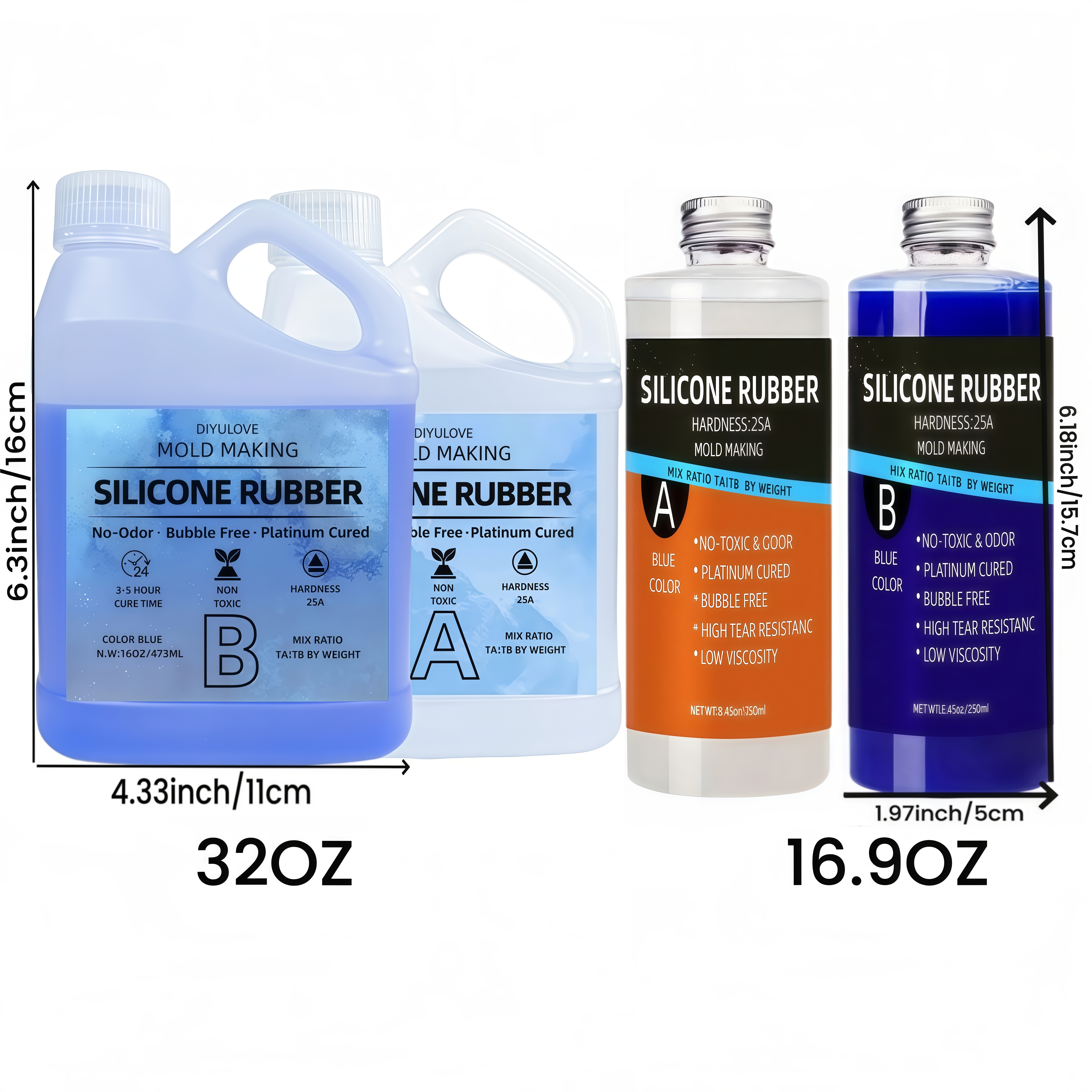 32oz High-Performance Silicone - مراجعة Soap Making Kit وسعره