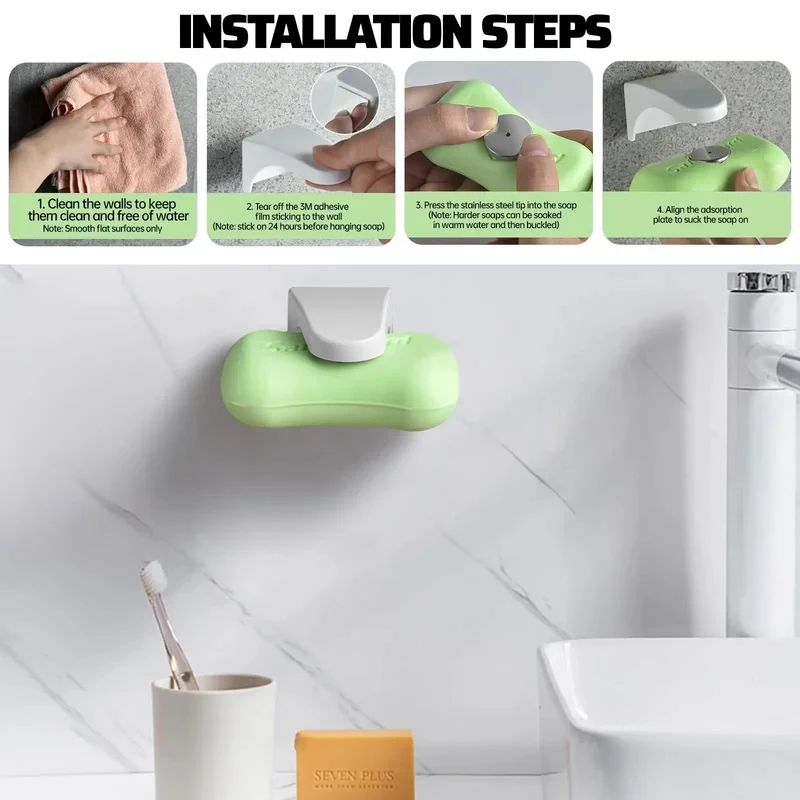 Magnetic Soap Holder Soap Box  - مراجعة Soap Making Box وسعره