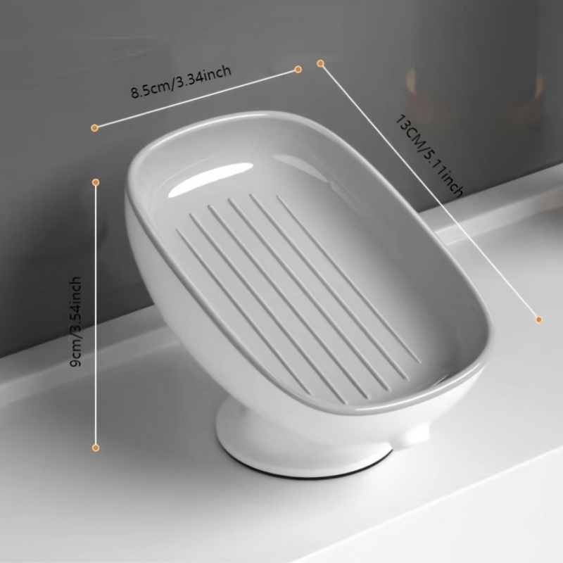 Soap Holder Drain Water Soap D - مراجعة Soap Making Box وسعره