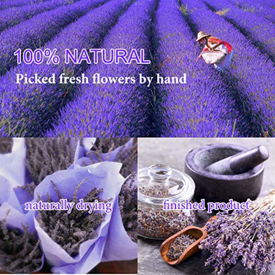 9 Bags Dried Flowers,100% Natu - مراجعة Soap Making Kit وسعره