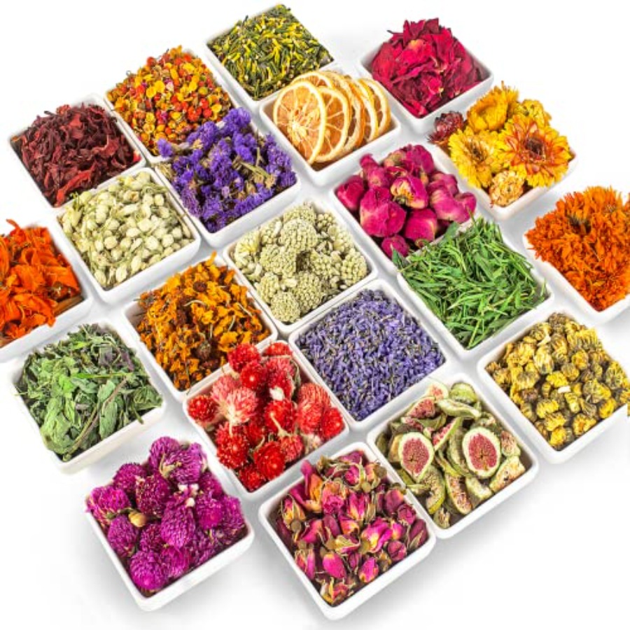 [Latest] 21 Pack Dried Flowers - مراجعة Soap Making Kit وسعره
